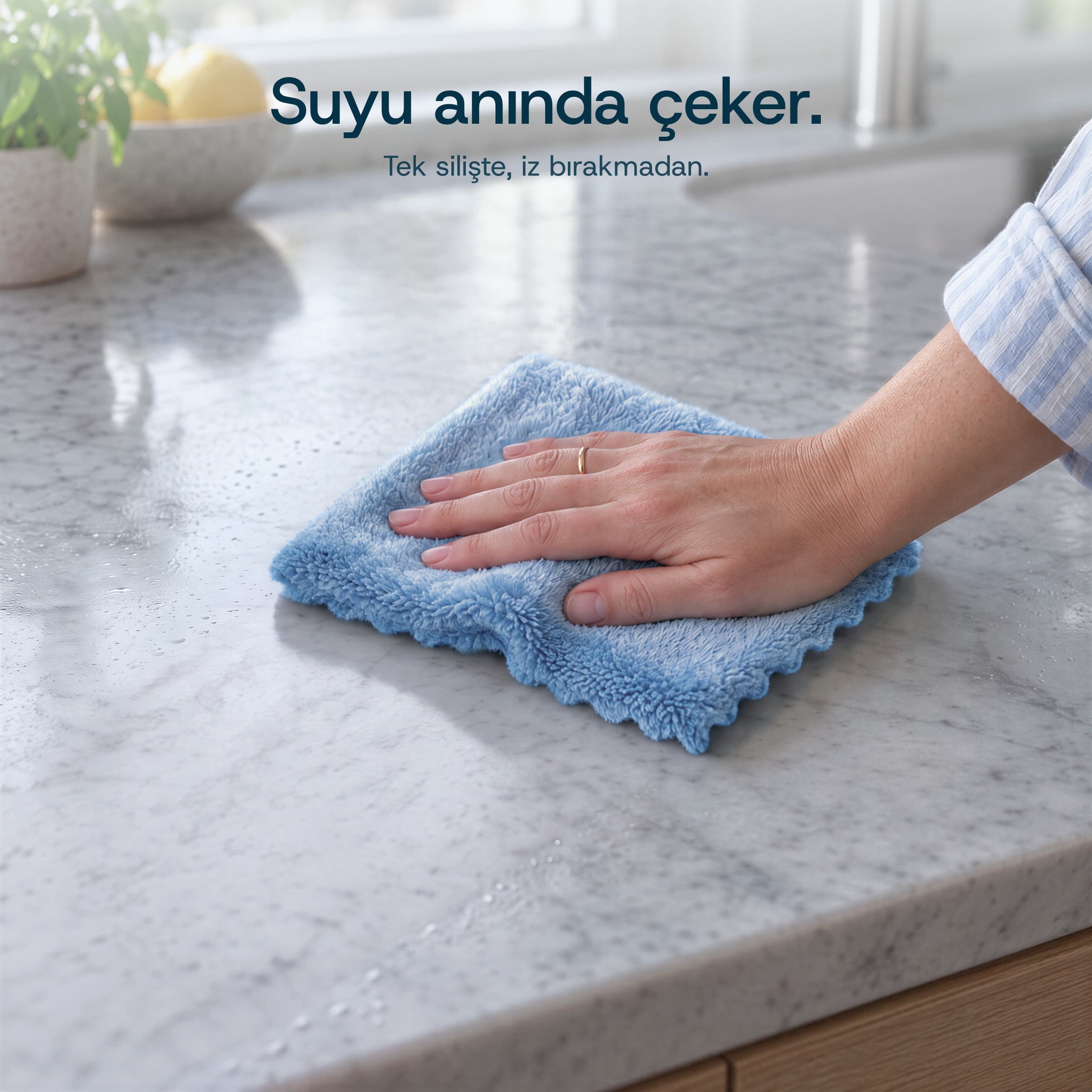 3'lü Mutfak Temizlik Bezi kullanım sonucu