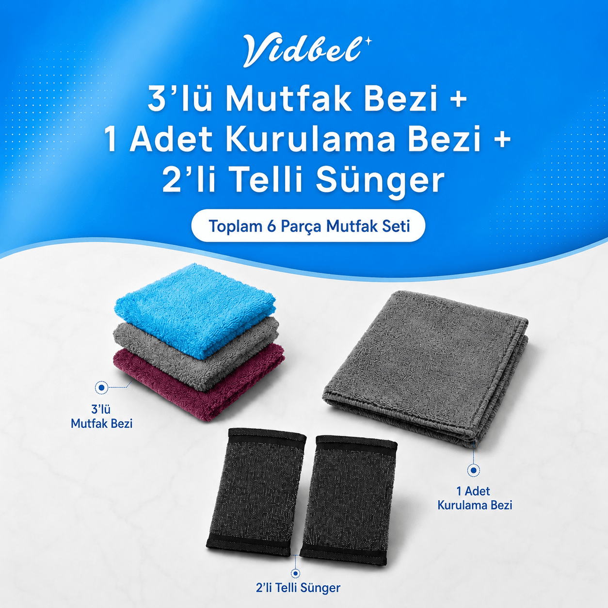 Mutfak Temizlik Seti