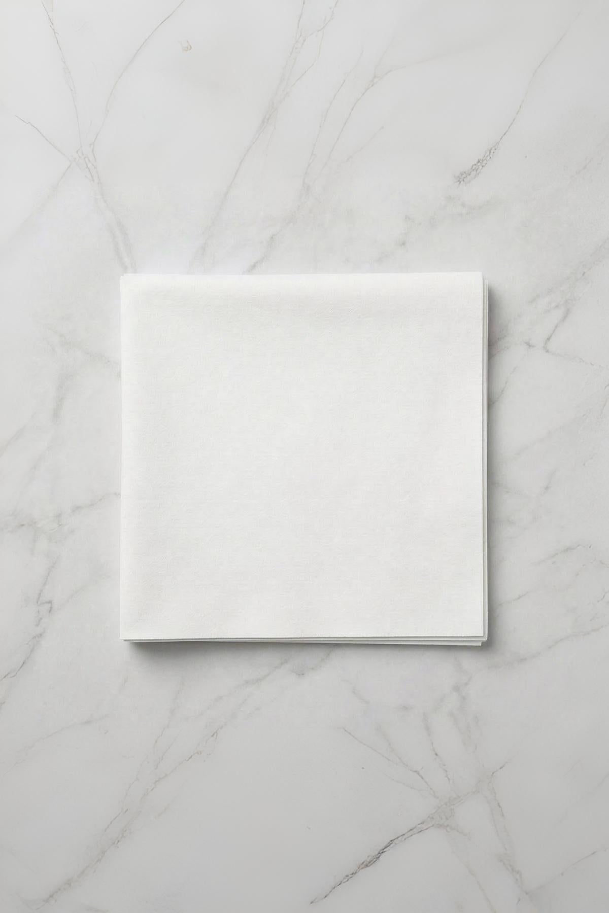 5'li Premium Beyaz Cam Bezi